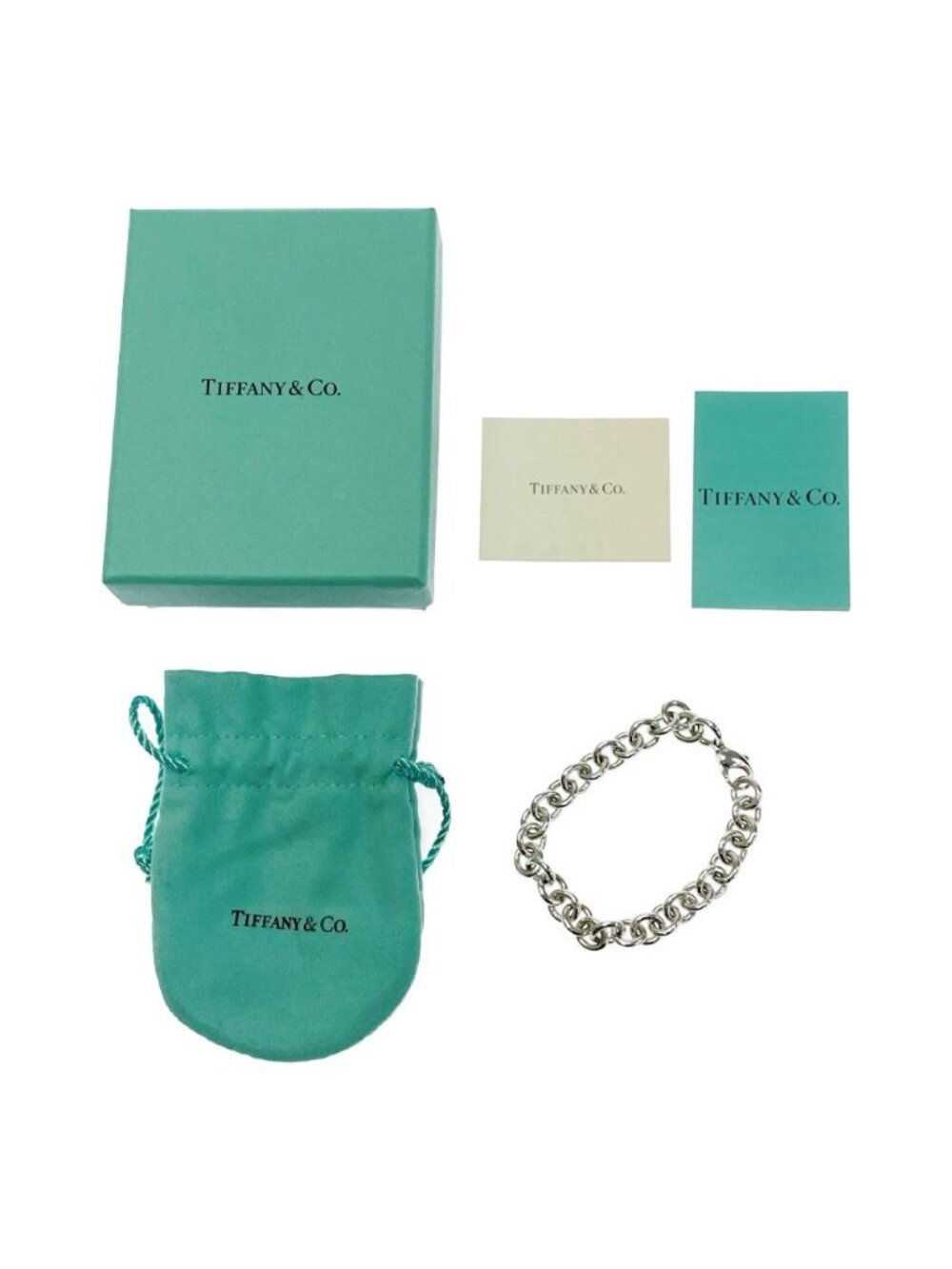 Tiffany & Co Silver Round Ring Bracelet